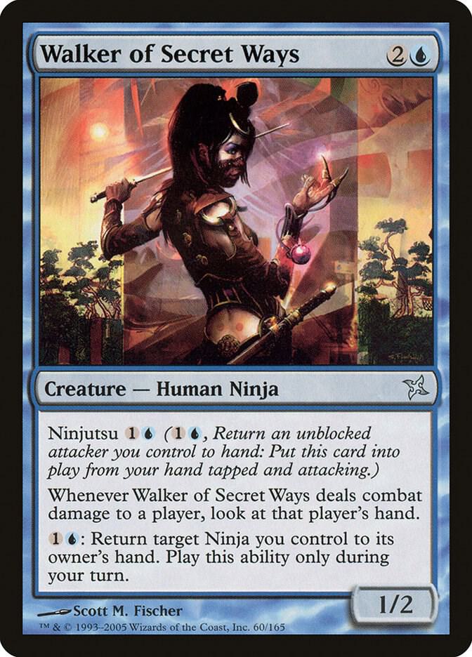 Walker of Secret Ways 60/165 (Betrayers of Kamigawa)  - Foil | Good Games Morley