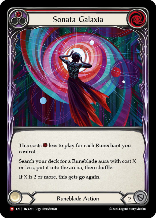 Sonata Galaxia [HVY251] (Heavy Hitters)  Rainbow Foil | Good Games Morley