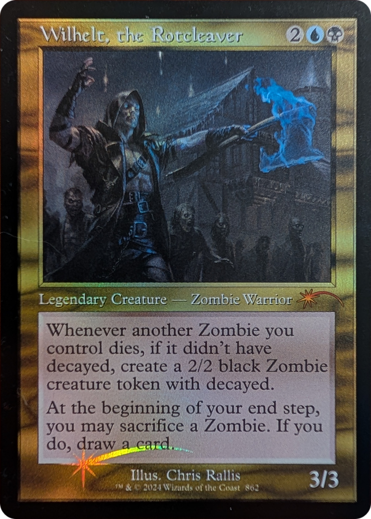 Wilhelt, the Rotcleaver (Retro Frame) [Secret Lair Drop Series] | Good Games Morley