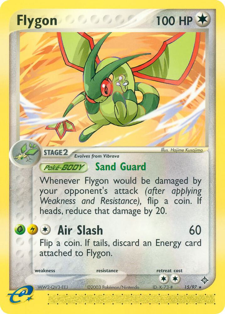 Flygon  15/97 (Dragon)  - Reverse Holofoil | Good Games Morley