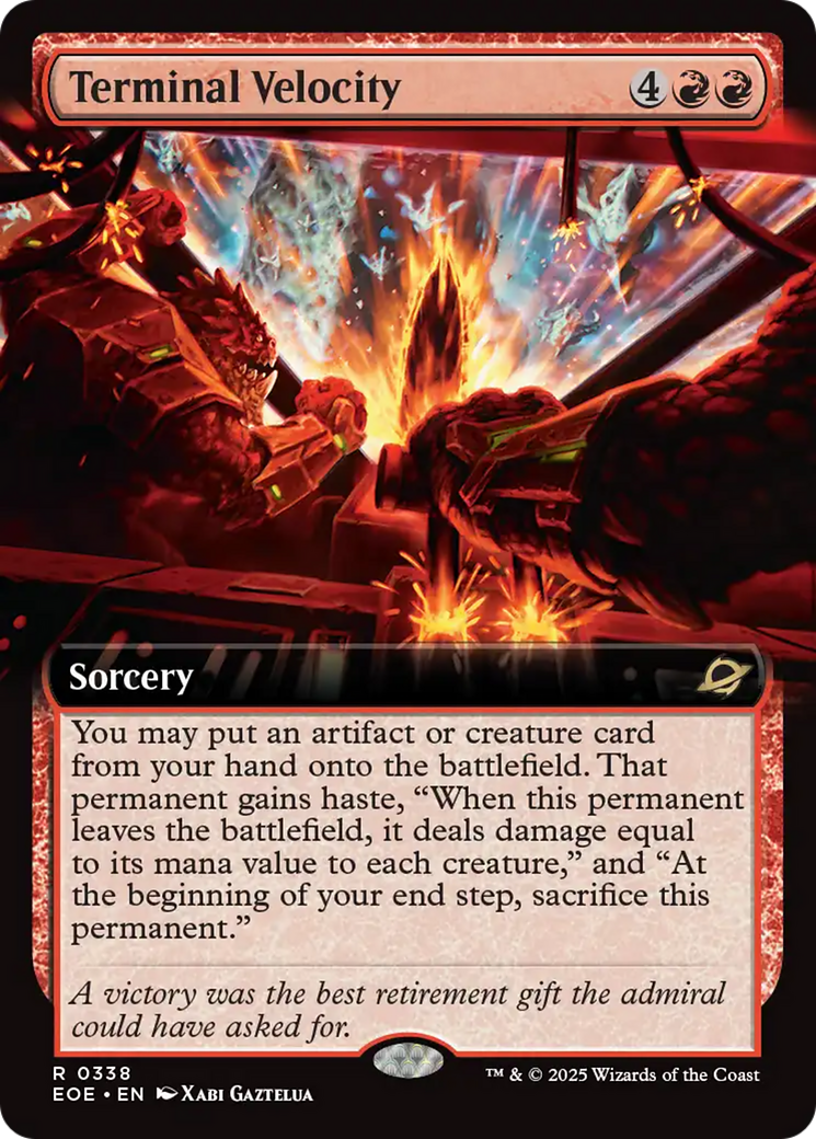 Terminal Velocity (Extended Art) [Edge of Eternities] | Good Games Morley