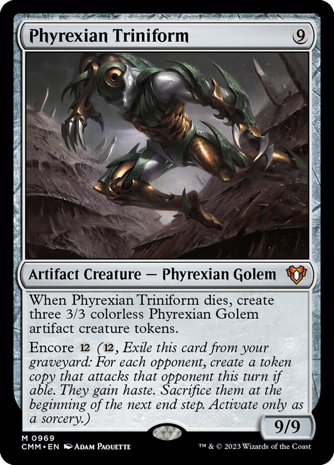 Phyrexian Triniform 969/451 (Commander Masters)  | Good Games Morley