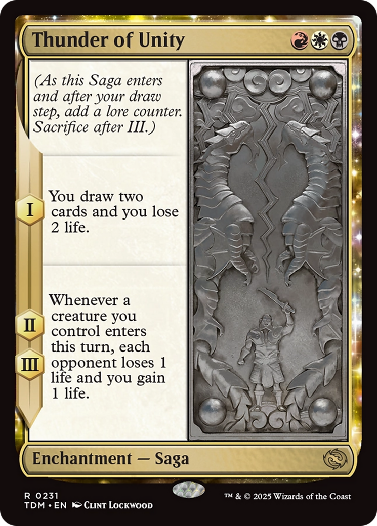 Thunder of Unity [Tarkir: Dragonstorm] | Good Games Morley