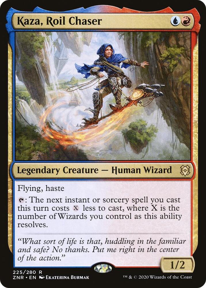 Kaza, Roil Chaser 225 (Zendikar Rising)  - Foil | Good Games Morley