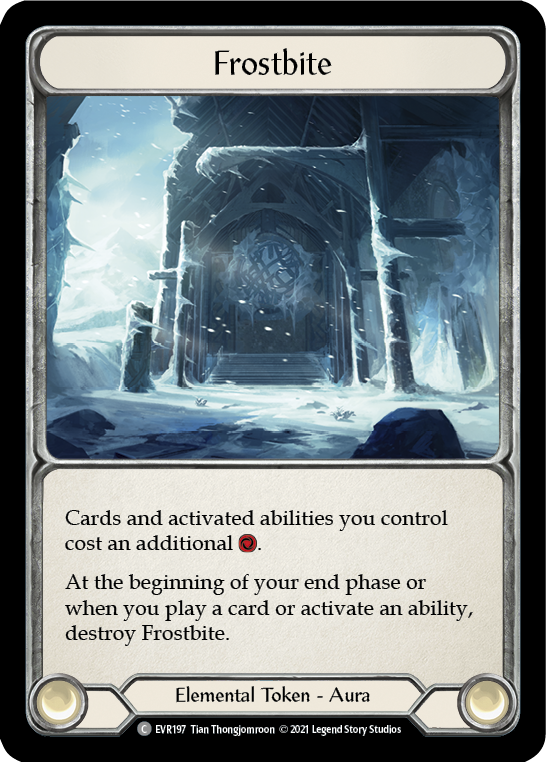 Frostbite [EVR197] (Everfest)  1st Edition Rainbow Foil | Good Games Morley