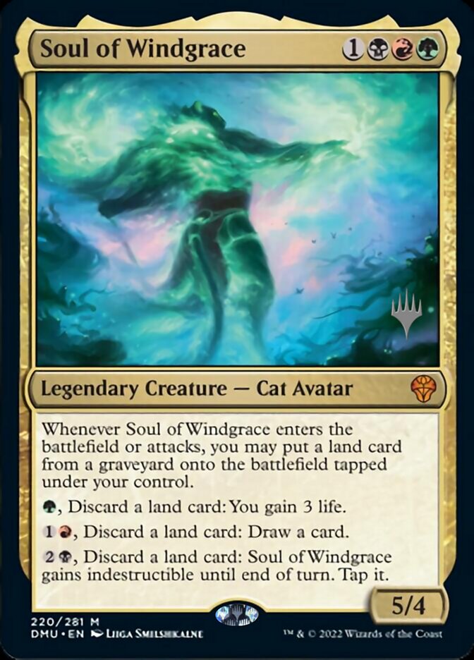 Soul of Windgrace (Promo Pack) [Dominaria United Promos] | Good Games Morley