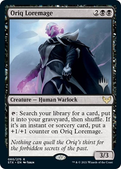 Oriq Loremage (Promo Pack) [Strixhaven: School of Mages Promos] | Good Games Morley