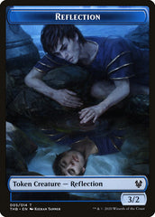 Human Soldier // Reflection Double-Sided Token [Theros Beyond Death Tokens] | Good Games Morley