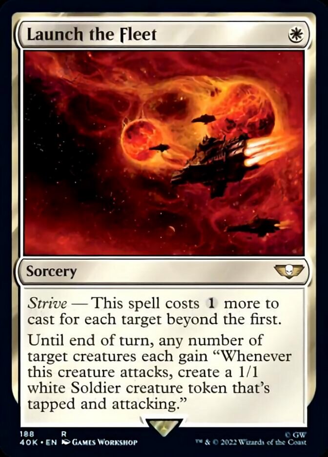 Launch the Fleet (Surge Foil) [Warhammer 40,000] | Good Games Morley