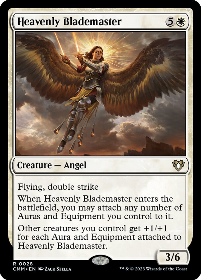 Heavenly Blademaster 28/451 (Commander Masters)  | Good Games Morley