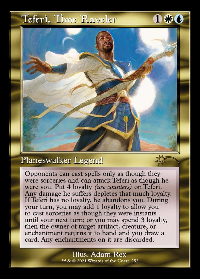 Teferi, Time Raveler (Retro) [Secret Lair Drop Series] | Good Games Morley
