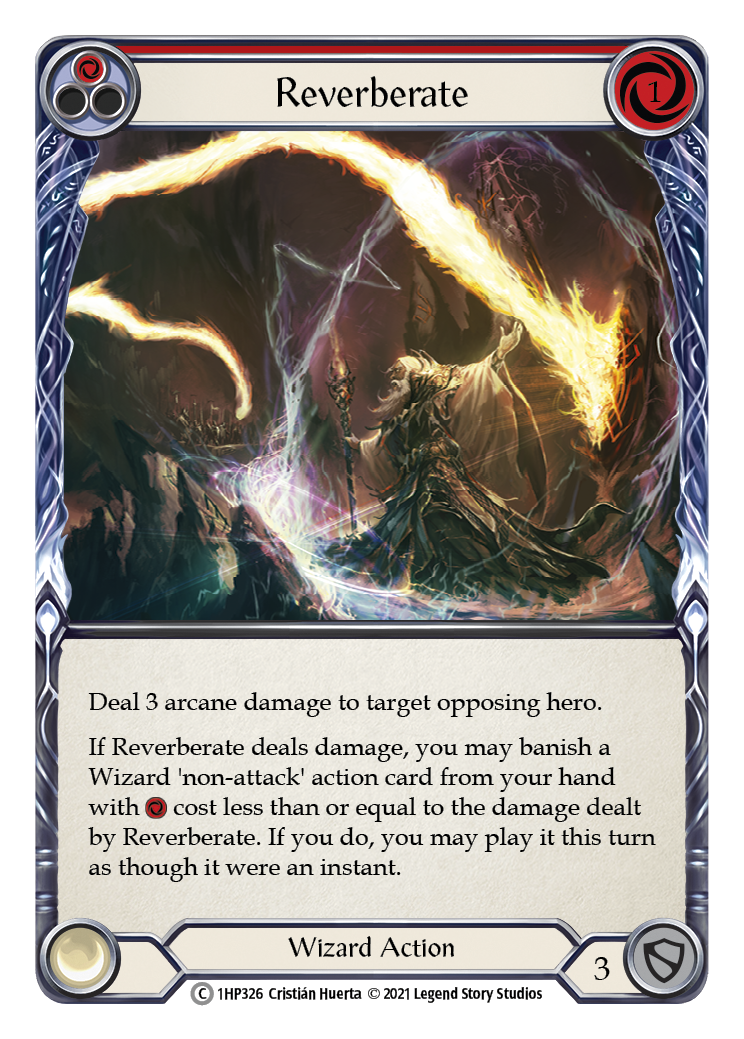 Reverberate (Red) [1HP326] (History Pack 1) | Good Games Morley