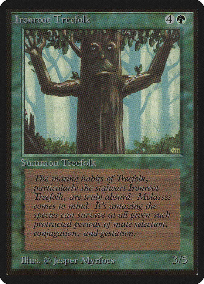 Ironroot Treefolk [Beta Edition] | Good Games Morley