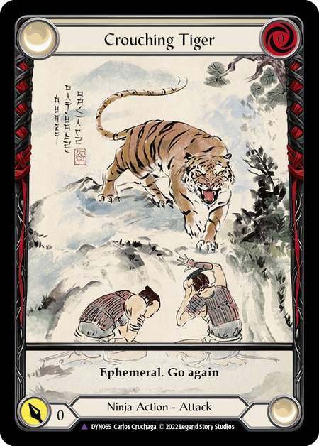 Crouching Tiger (Marvel) [DYN065] (Dynasty)  Cold Foil | Good Games Morley