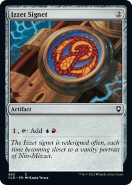 Izzet Signet 863 (Commander Legends: Battle for Baldur's Gate)  | Good Games Morley