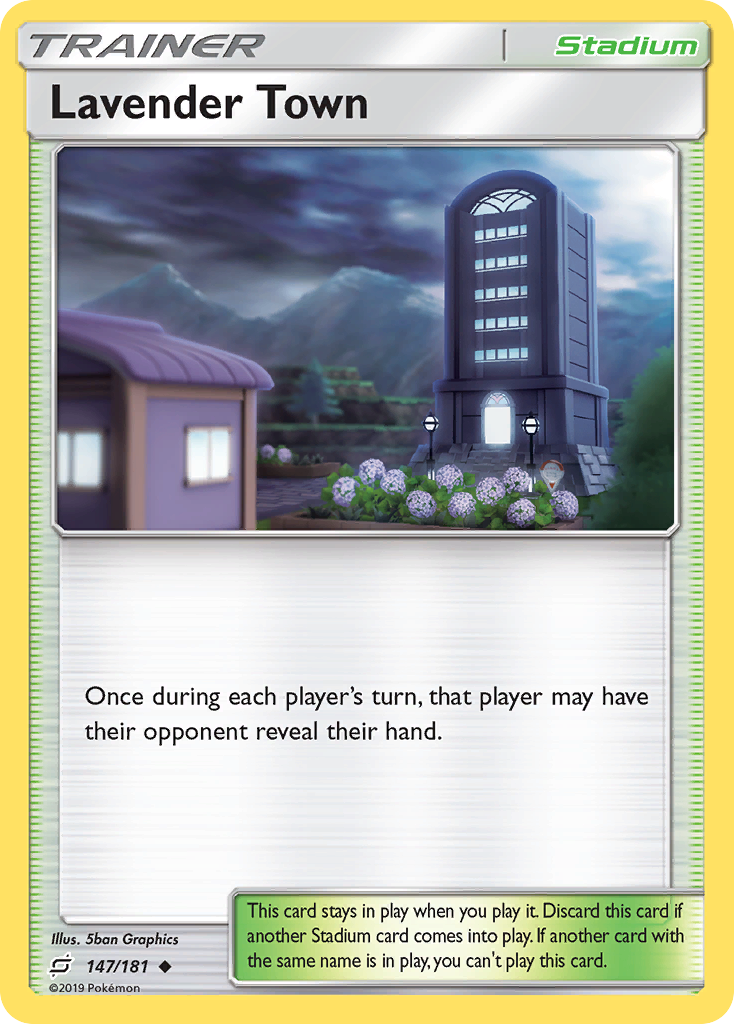 Lavender Town (147/181) [Sun & Moon: Team Up] | Good Games Morley
