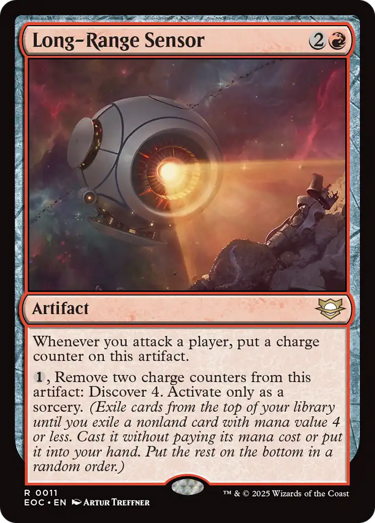 Long-Range Sensor [Edge of Eternities Commander] | Good Games Morley