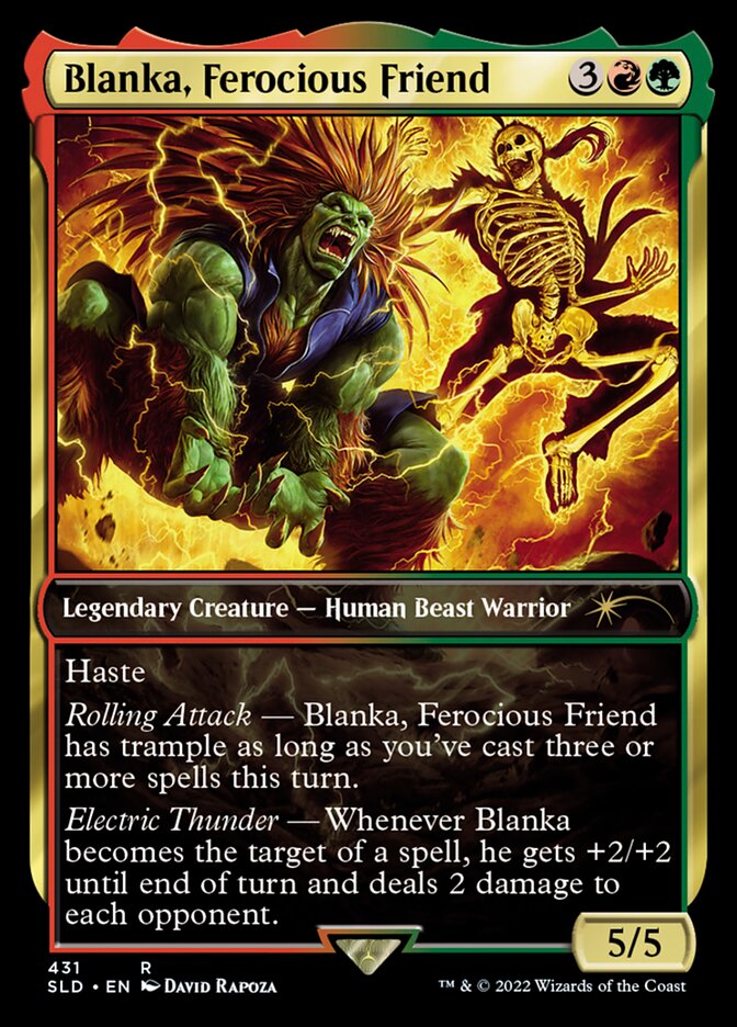 Blanka, Ferocious Friend [Secret Lair Drop Series] | Good Games Morley