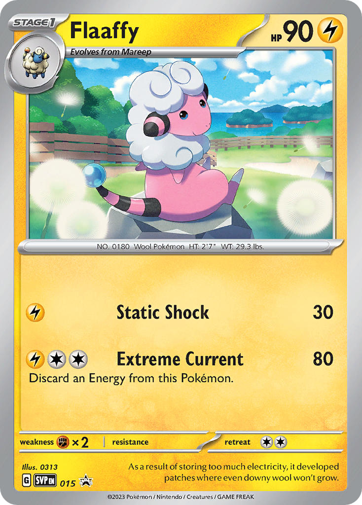 Flaaffy (015) [Scarlet & Violet: Black Star Promos] | Good Games Morley