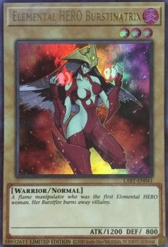Elemental HERO Burstinatrix [LART-EN041] Ultra Rare | Good Games Morley