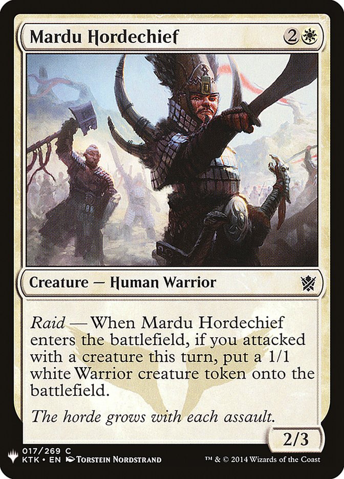 Mardu Hordechief [Mystery Booster] | Good Games Morley