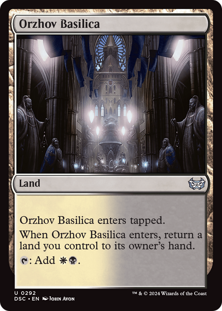 Orzhov Basilica [Duskmourn: House of Horror Commander] | Good Games Morley