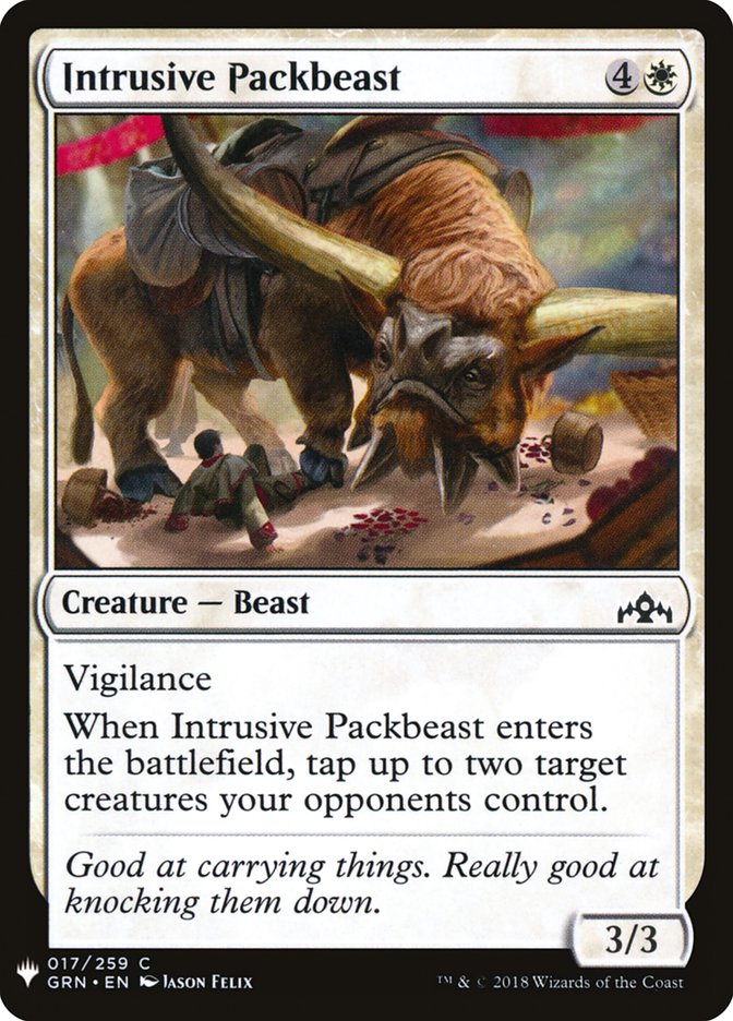 Intrusive Packbeast [Mystery Booster] | Good Games Morley