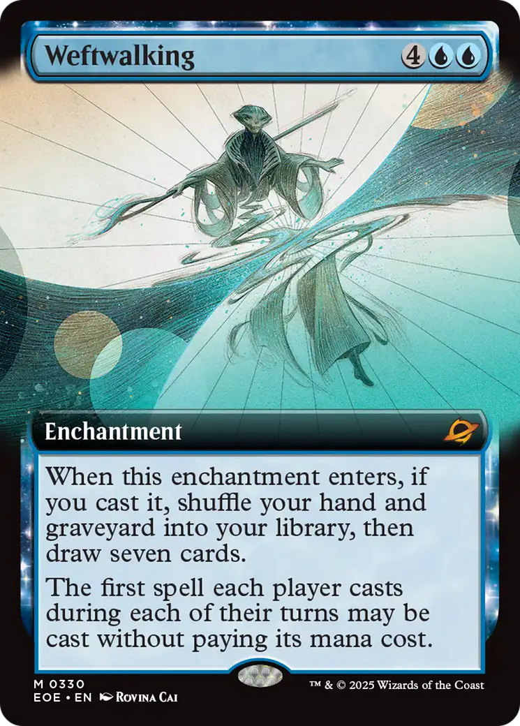 Weftwalking (Extended Art) [Edge of Eternities] | Good Games Morley