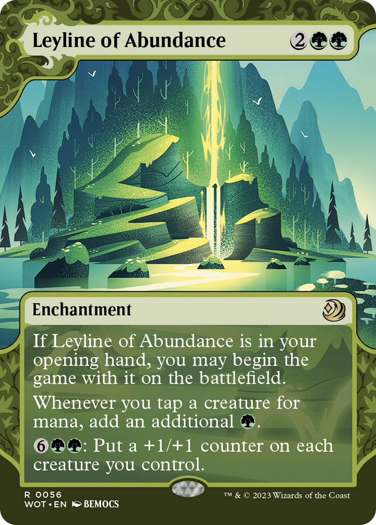 Leyline of Abundance [Wilds of Eldraine: Enchanting Tales] | Good Games Morley