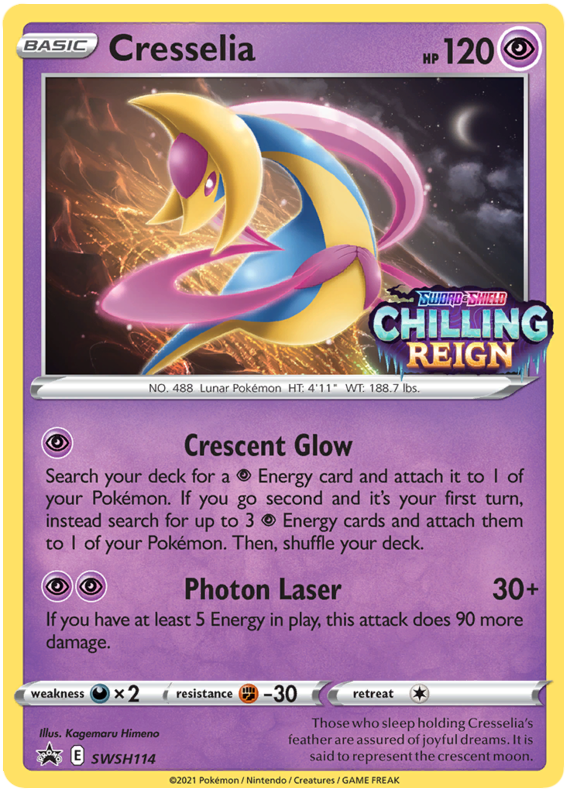 Cresselia (SWSH114) [Sword & Shield: Black Star Promos] | Good Games Morley