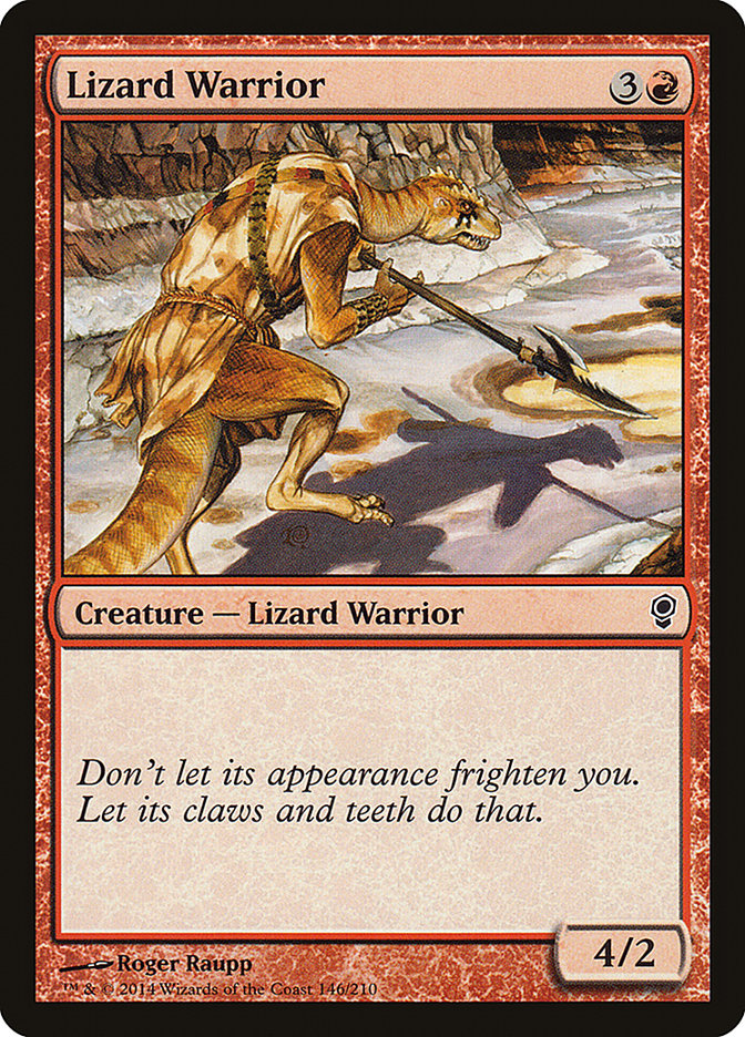 Lizard Warrior 146/210 (Conspiracy)  | Good Games Morley