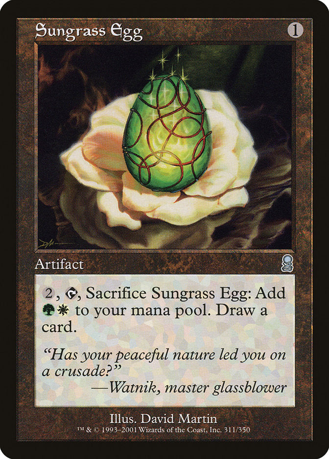 Sungrass Egg 311/350 (Odyssey)  | Good Games Morley