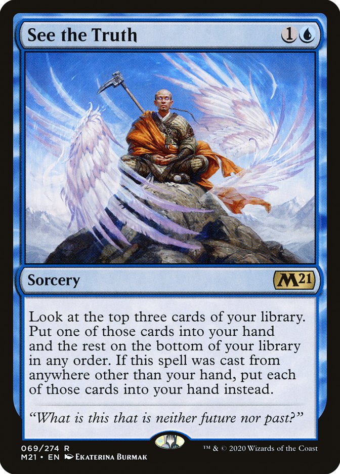 See the Truth 69/274 (Core Set 2021)  - Foil | Good Games Morley