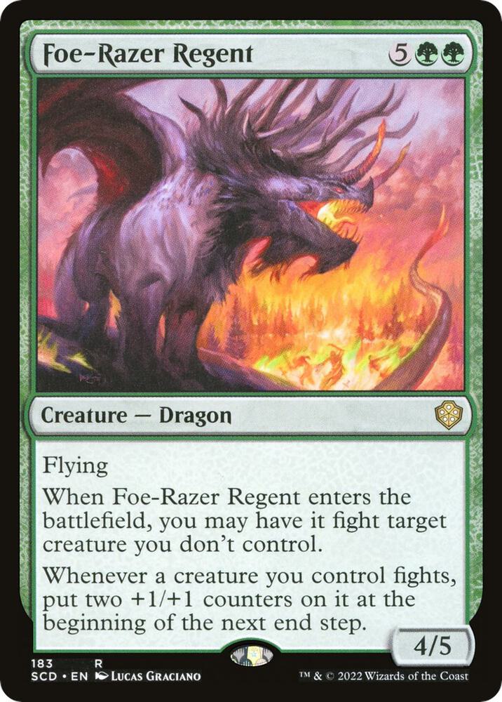 Foe-Razer Regent 183/352 (Starter Commander Decks)  | Good Games Morley