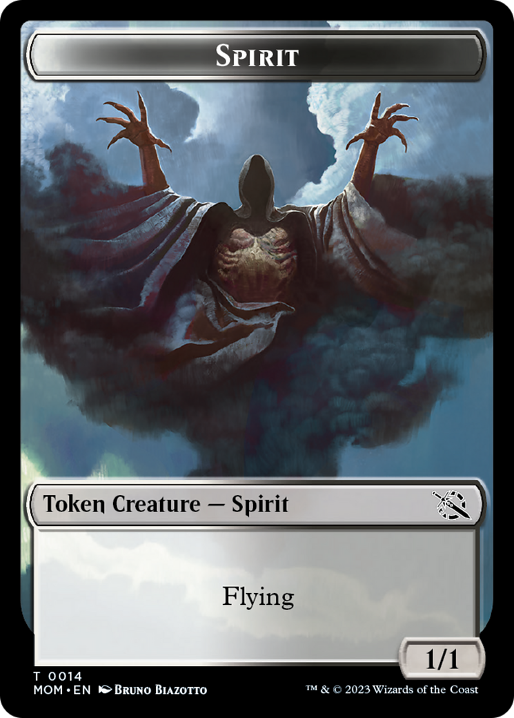 Elemental (9) // Spirit (14) Double-Sided Token [March of the Machine Tokens] | Good Games Morley