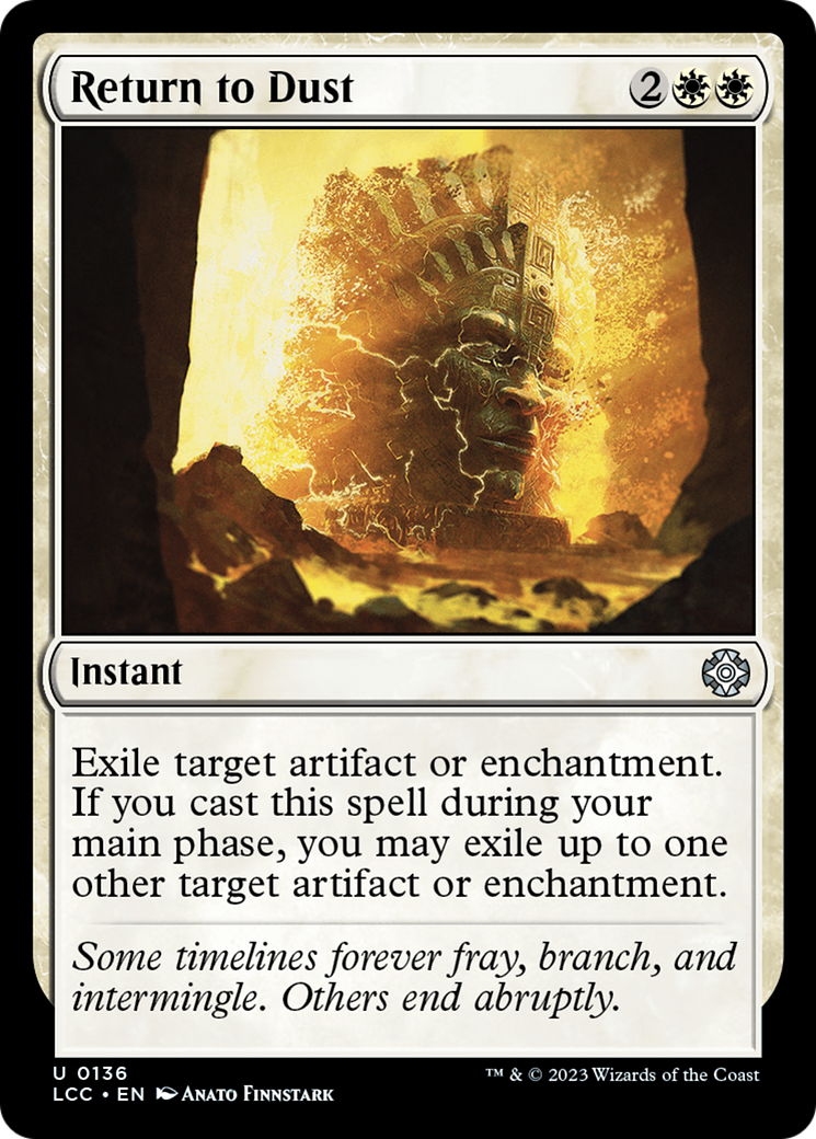 Return to Dust [The Lost Caverns of Ixalan Commander] | Good Games Morley