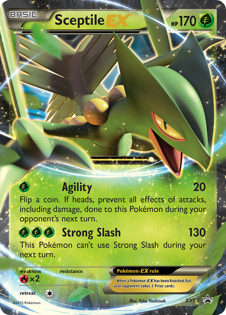 Sceptile EX (XY53) [XY: Black Star Promos] | Good Games Morley