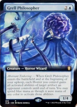 Grell Philosopher (Extended Art) [Commander Legends: Battle for Baldur's Gate] | Good Games Morley