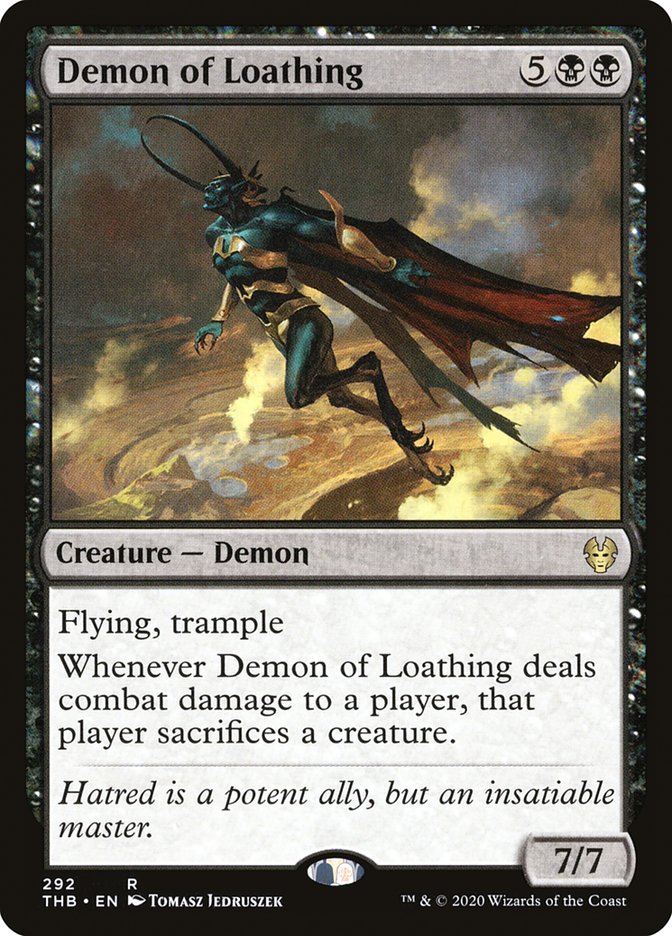 Demon of Loathing 292/254 (Theros Beyond Death)  | Good Games Morley
