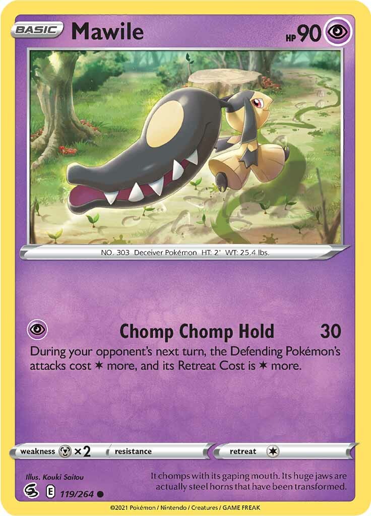 Mawile (119/264) [Sword & Shield: Fusion Strike] | Good Games Morley