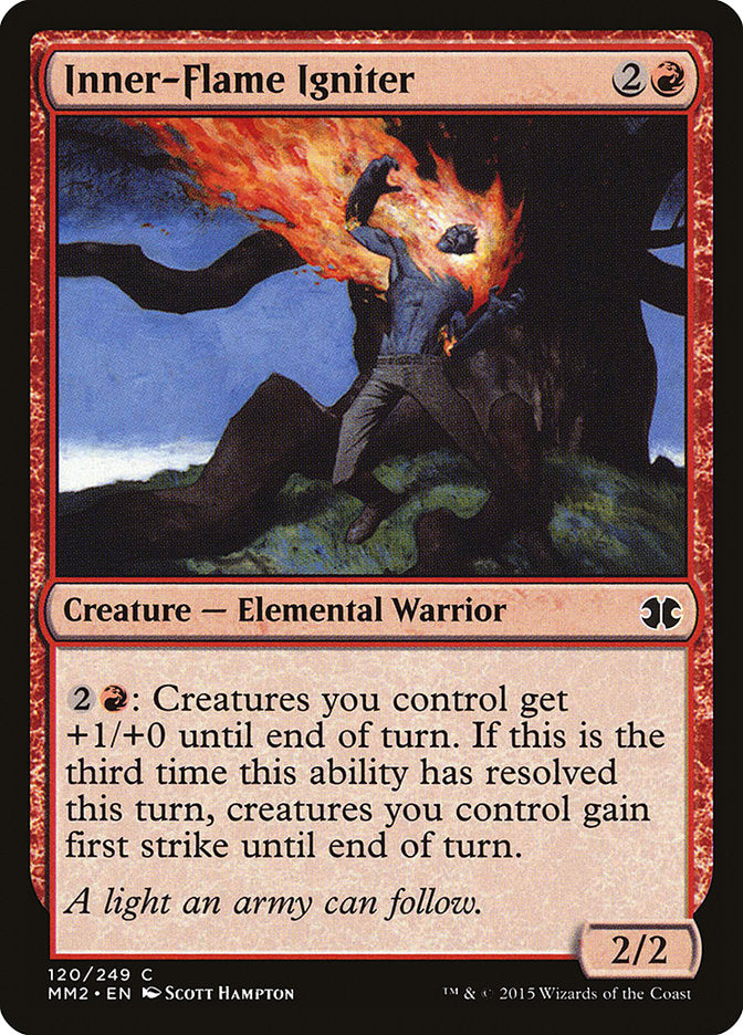 Inner-Flame Igniter 120/249 (Modern Masters 2015)  - Foil | Good Games Morley
