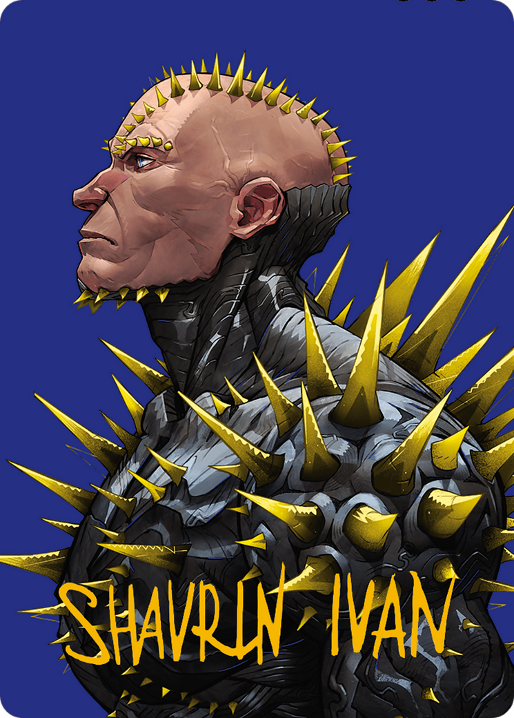 K'rrik, Son of Yawgmoth Art Card (Gold-Stamped Signature) [Modern Horizons 3 Art Series] | Good Games Morley