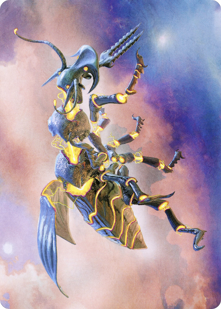 Zabaz, the Glimmerwasp Art Card [Modern Horizons 2 Art Series] | Good Games Morley