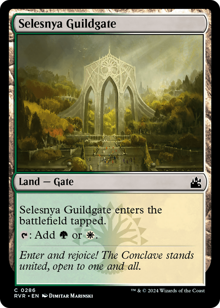 Selesnya Guildgate [Ravnica Remastered] | Good Games Morley