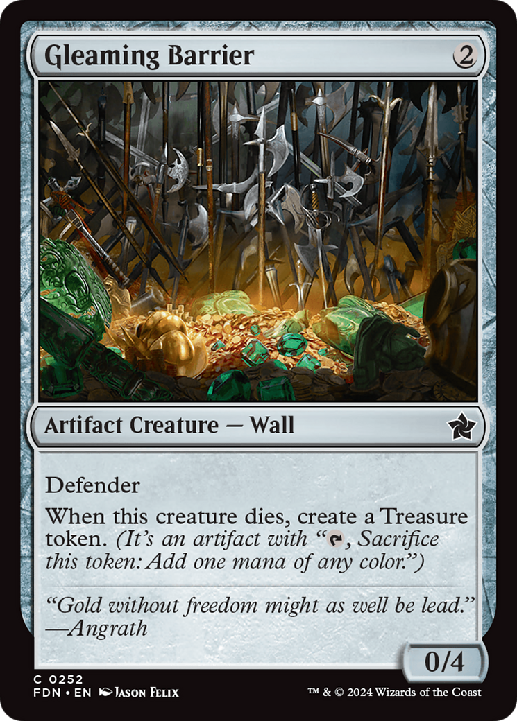 Gleaming Barrier [Foundations] | Good Games Morley