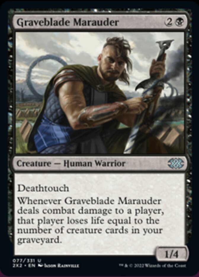 Graveblade Marauder [Double Masters 2022] | Good Games Morley