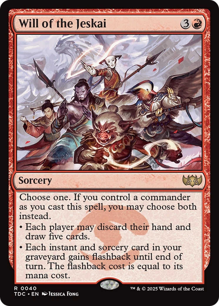 Will of the Jeskai [Tarkir: Dragonstorm Commander] | Good Games Morley