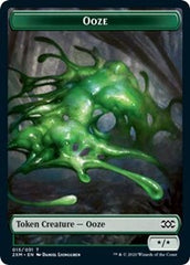 Ooze // Wurm (030) Double-Sided Token [Double Masters Tokens] | Good Games Morley