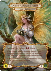 Figment of Rebirth // Avalon, Archangel of Rebirth (Marvel) [DTD009] (Dusk Till Dawn)  Cold Foil | Good Games Morley