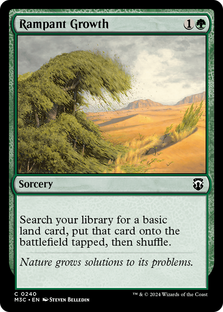 Rampant Growth [Modern Horizons 3 Commander] | Good Games Morley